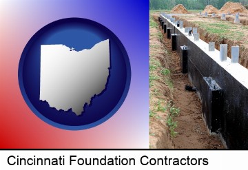 a concrete foundation in Cincinnati, OH